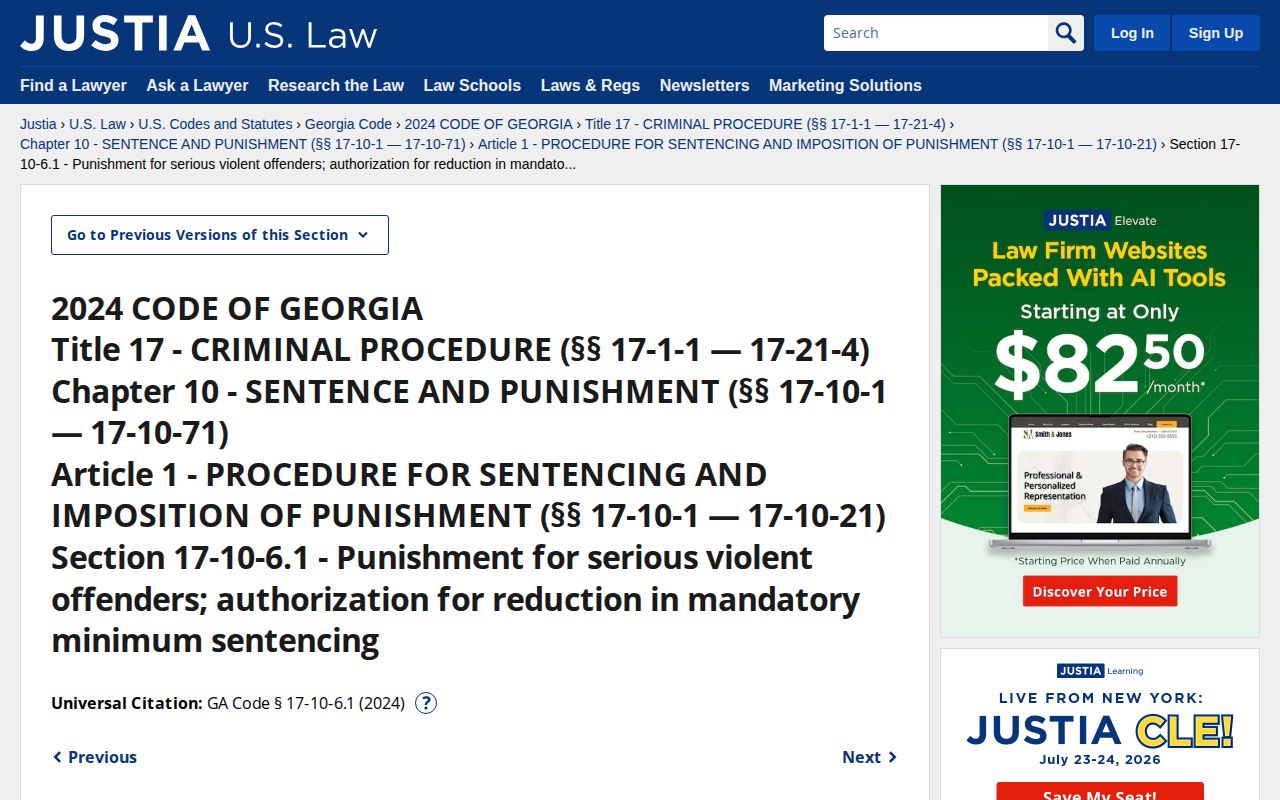 Wheeler County projected release date serious violent offender rules